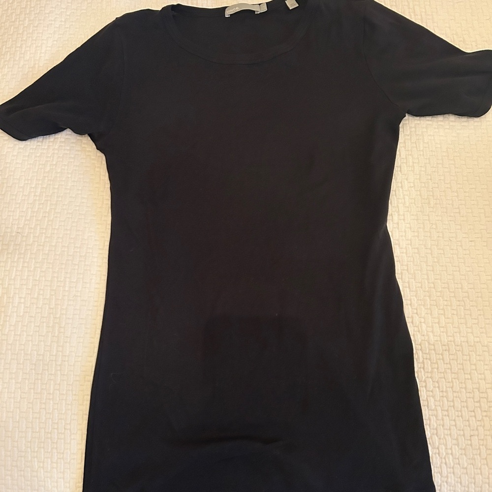 Vince NAVY Short Sleeve Crewneck Tee